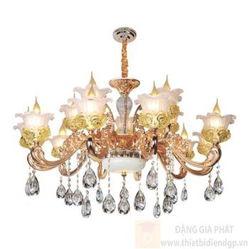 Đèn chùm nến Ø1000*H700+500, E14*15 lamp, 26 large crystals K9 NC 9039/10+5